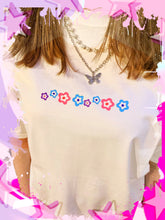 Lade das Bild in den Galerie-Viewer, Flowerpower Oversize-Shirt